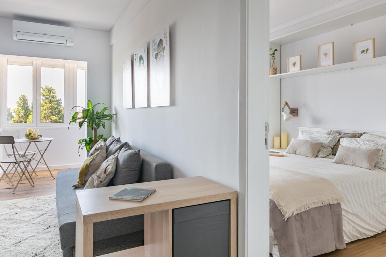 Spacious Apt Campo D'Ourique With Ac Lissabon Buitenkant foto